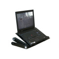 Desk de liga de alumínio fixo personalizada, suporte para laptop de notebook alto suporte para a cama